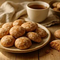 Медовые имбирные пряники: мягкая домашняя выпечка к чаю