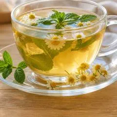 Ромашковый чай с мятой и мёдом: успокаивающий напиток