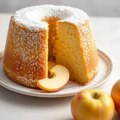 Простая шарлотка с яблоками: рецепт высокого бисквита