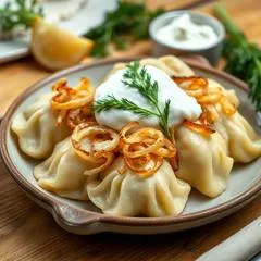 Вареники с картошкой и луком: рецепт как у бабушки